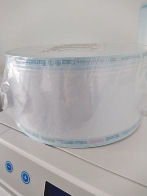Упаковочная бумага Euronda, рулон 100мм х 200м (ширина 10 см)