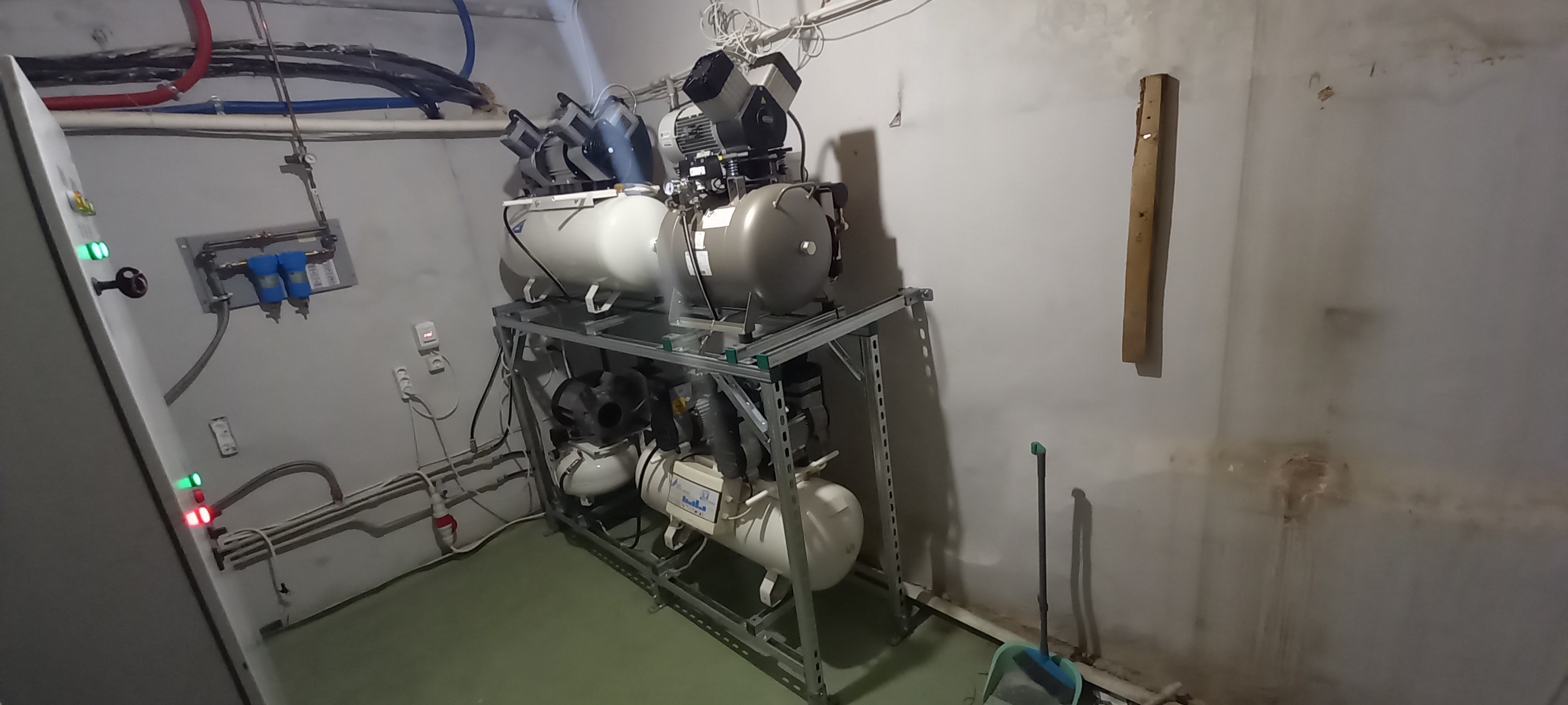 Чистий монтаж технічного обладнання у діючій стоматологічній клініці
